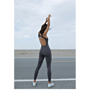 Women Sleeveless Gym Clothing Yoga Set