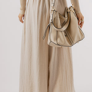 Tied Wide Leg Pants