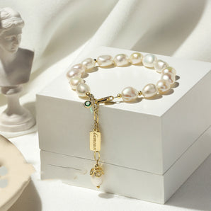 Zircon Pearl Luxury Bracelet