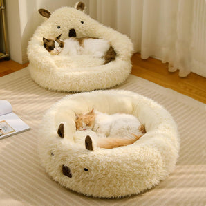 Cut Alpaca Pet Bed