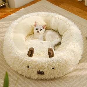 Cut Alpaca Pet Bed